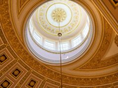 GAO’s Pocket-Rescission Ruling Is a Test of Who Controls the Federal Purse Captivating view of a domed ceiling with intricate golden patterns and sunlight from Washington, D.C.