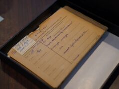 DNA Did Not Discover Sally Hemings. It Arrived Late. An old Russian document placed inside an archive box on a wooden desk.