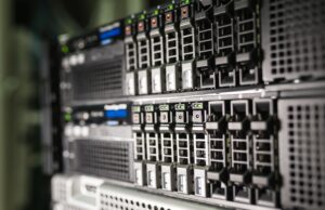 Brookwood Data Center Approval Leaves the Financial Risk Unassigned Close-up of server equipment in a modern data center highlighting technology infrastructure.