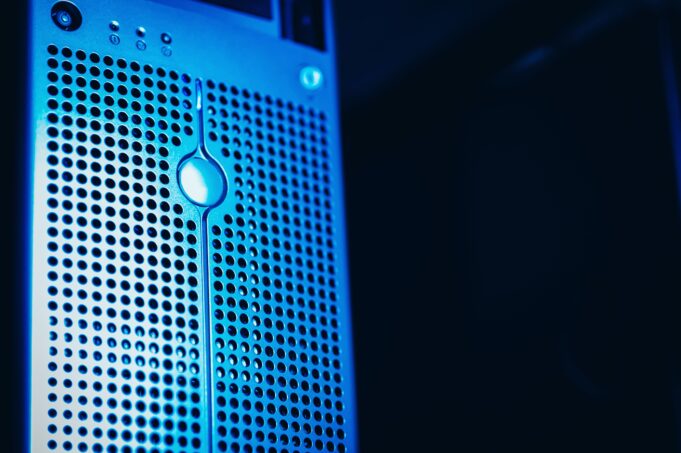 The Cisco Email Gateway Flaw Shows Why Security Appliances Need Security Plans Modern server rack with blue lighting in a secure data center environment.