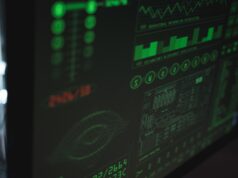 CISA Cyber Decoys: Why Fake Credentials Matter After Attackers Get Inside Close-up view of a computer displaying cybersecurity and data protection interfaces in green tones.