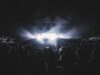 Amazon Music Live Is Turning the Postgame Into a Music Funnel Dynamic concert scene with an energetic crowd at night in a London stadium.