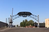 Fresno’s Transportation Plan Is Moving Ahead as Federal Funding Gets Less Certain Iconic entrance sign to Van Ness Ave in sunny Fresno, CA.